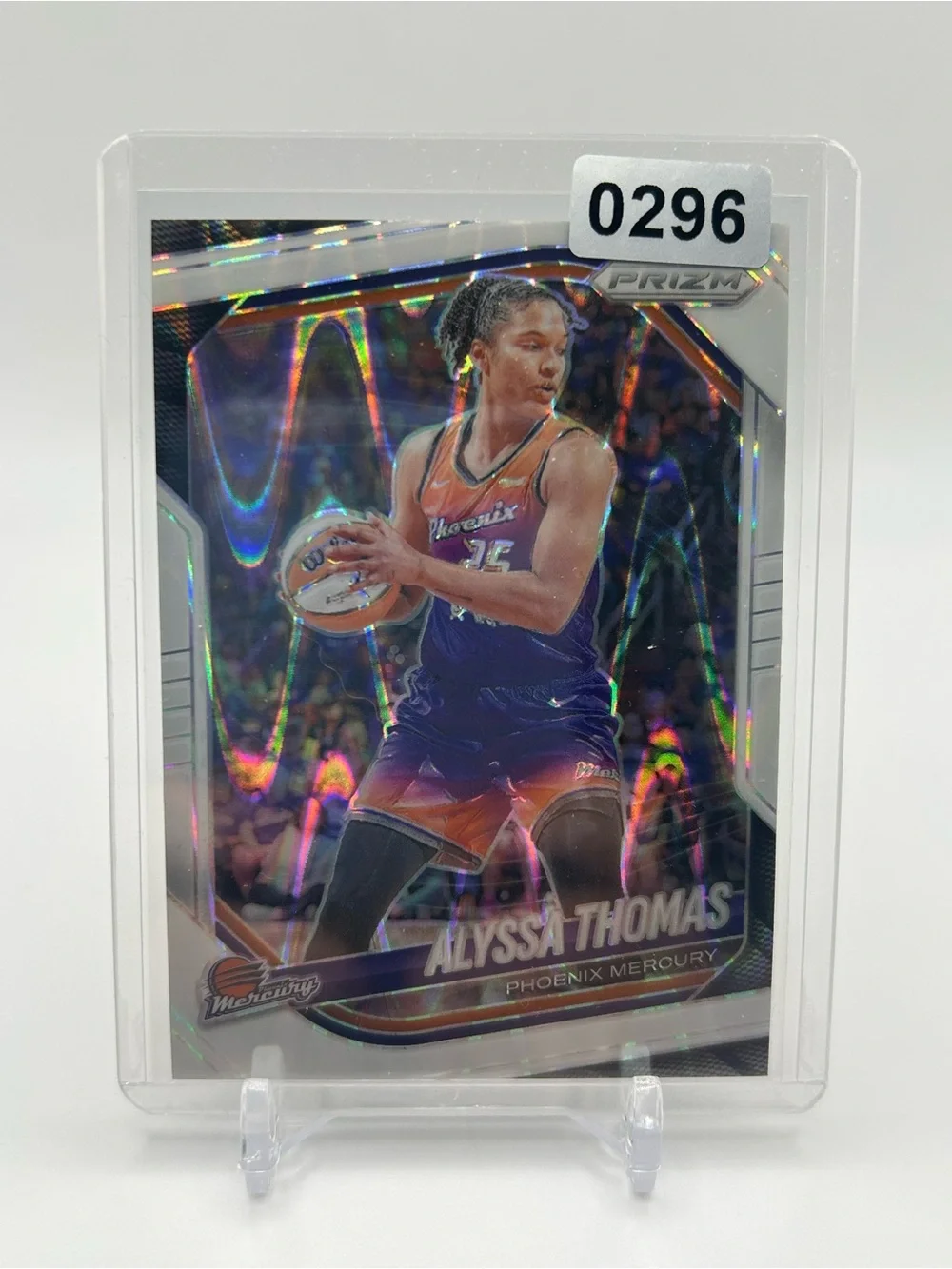 Alyssa Thomas Phoenix Mercury Basketball Trading Card - Silver Prizm 🏀
